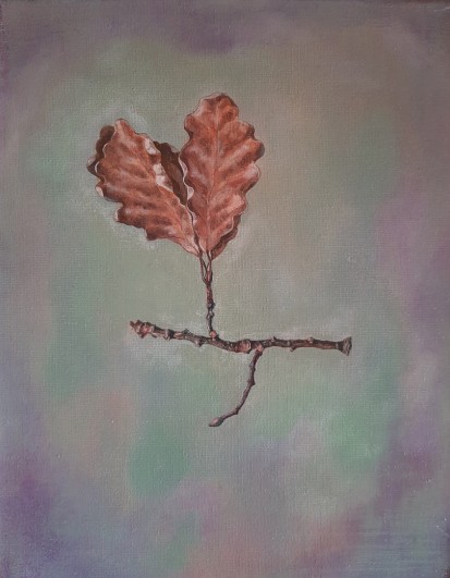 APPARIZIONI – 2021, olio su tela, 30×25 cm