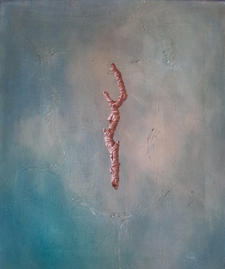 APPARIZIONI – 2021, olio su tela, 30×25 cm (2)