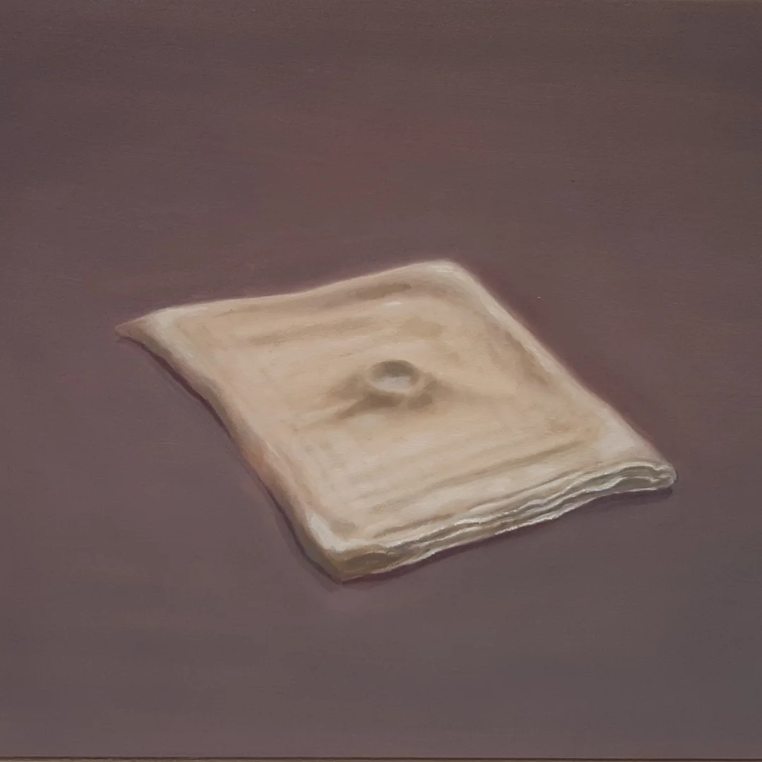 IL VELO DELLA MEMORIA – dittico, olio su tela, 25×35 cm (1)